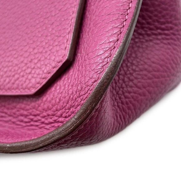 HERMES Jypsiere Size 34 Taurillon Clemence Tosca - Picture 9 of 16